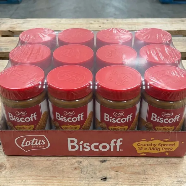 LOTUS SPREAD CRUNCHY (AL) 12X380GM