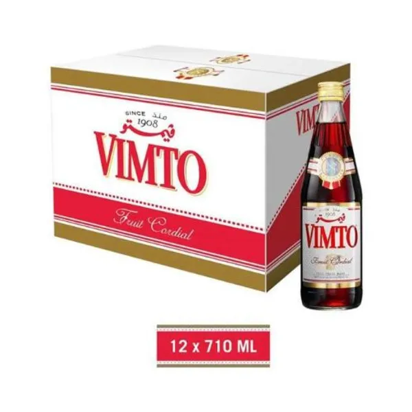 Vimto Fruit Cordial, 12X710 Ml