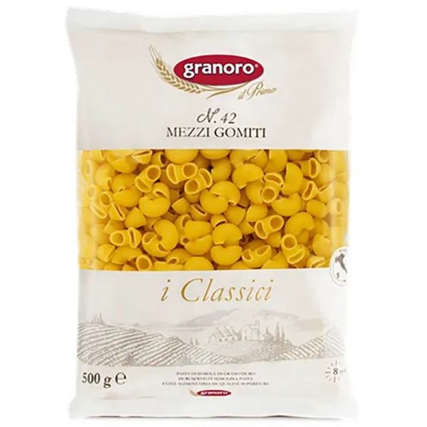 GRANORO MEZZI GOMITI PASTA 42 24X500GM