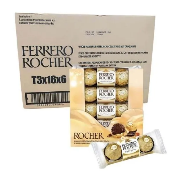 Ferrero Rocher Chocolate 6x16xT3(37.5g)