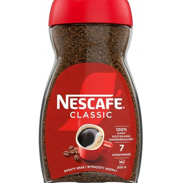 NESCAFE CLASSIC COFFEE RED CAP 6x200GM