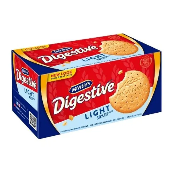 McVities Digestive Light Biscuit (English) 24x250Gm