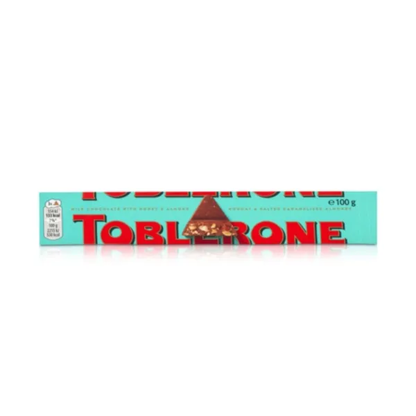 TOBLERONE CRUNCHY ALMOND 4X20X100GM