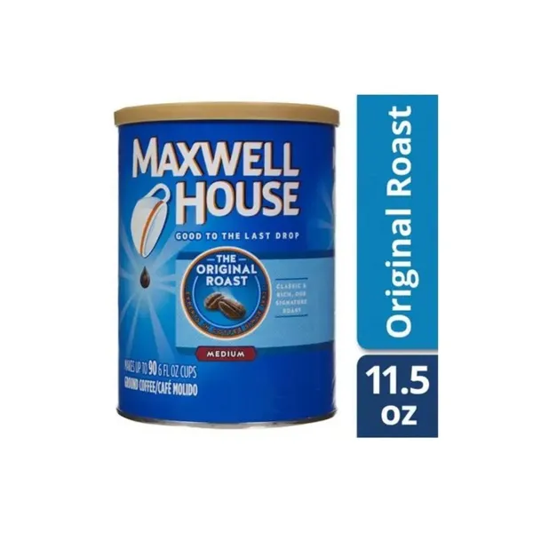 MAXWELL HOUSE COFFEE ORIGINAL ROAST AL- 6X11.5OZ