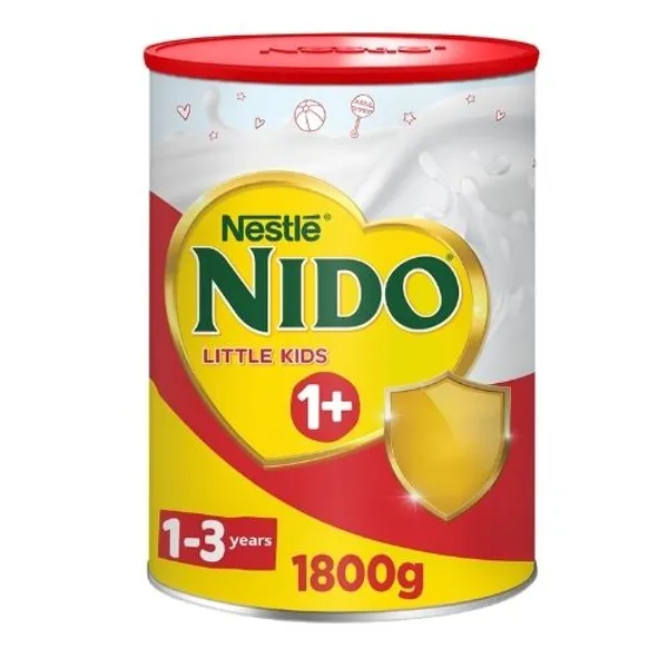 Nido 1+ Milk Powder Red Cap Tin 6X1.8Kg