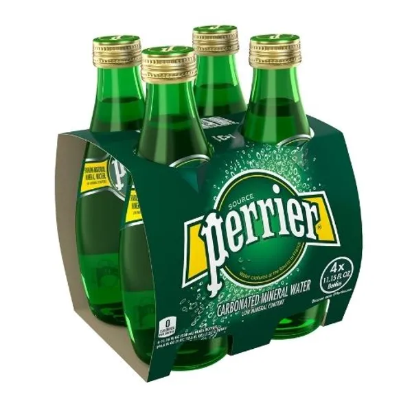 Perrier Sparkling Mineral Water English 6X4X330Ml