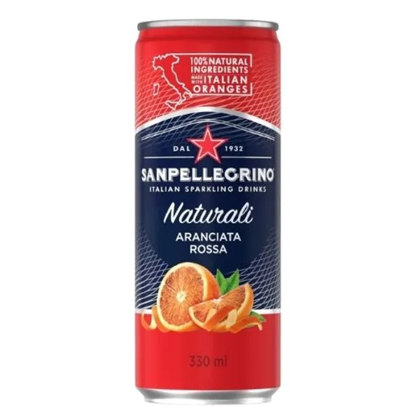 San Pellegrino Aranciata Rossa Can (English) 24X330Ml