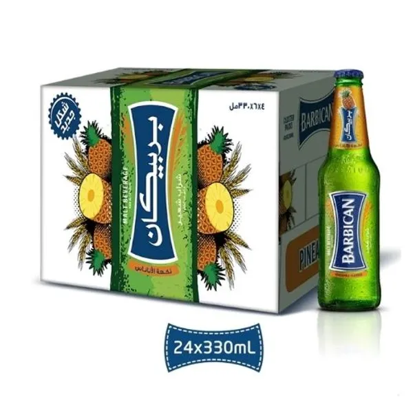 Barbican Pineapple NRB Glass Bottle 4X6X330Ml