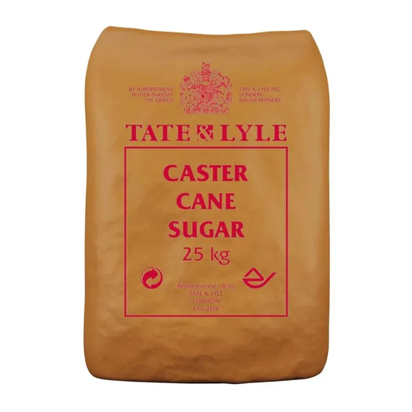 TATE & LYLE CASTER SUGAR 1X25KG