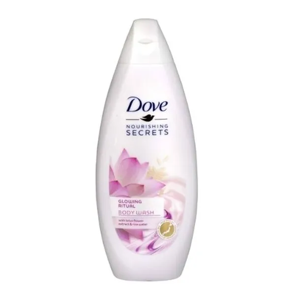 Dove Care By Nature Glowing Body Wash Lotus 6X2X250Ml