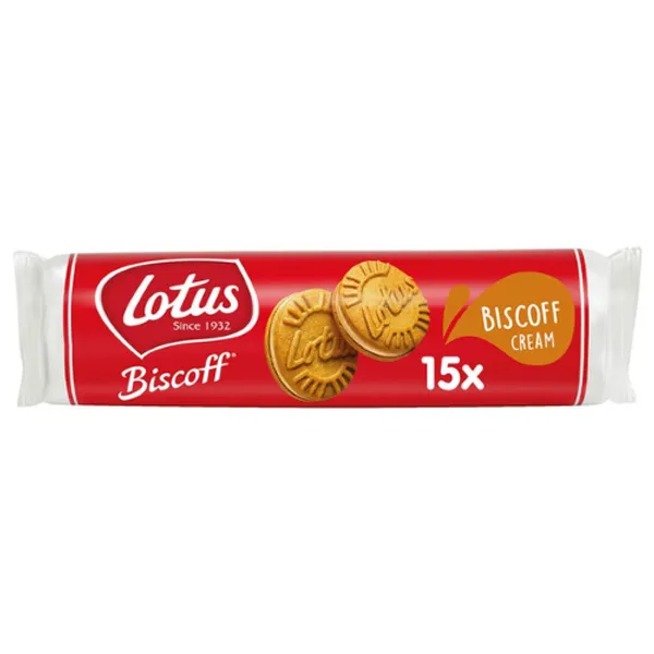 Lotus Boscoff Sandwich Cookies, Biscoff Flavour 9X150Gm