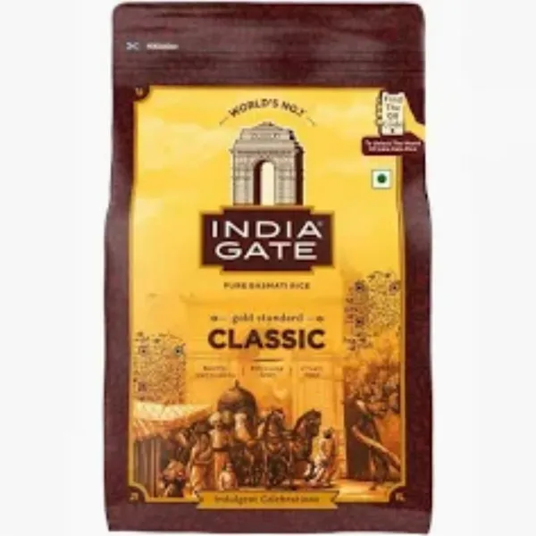 INDIA GATE CLASSIC BASMATI RICE 20X1KG