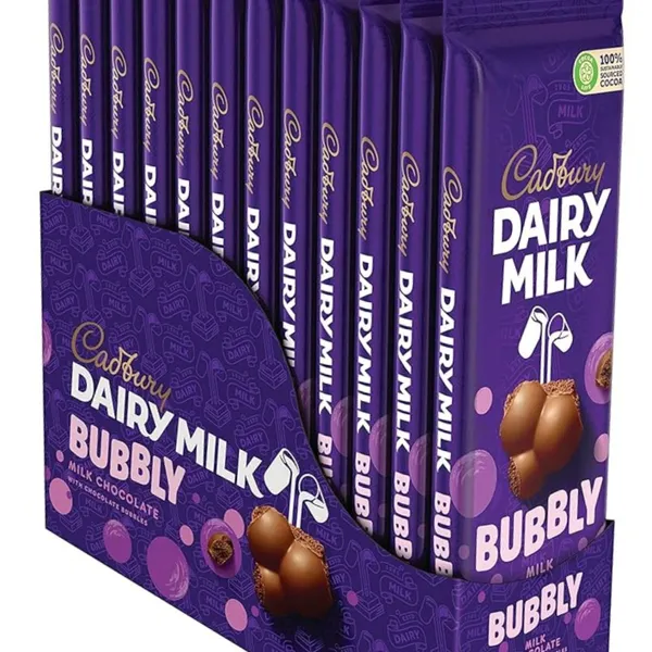 CADBURY DAIRY MILK BUBBLY 6X12X87GM