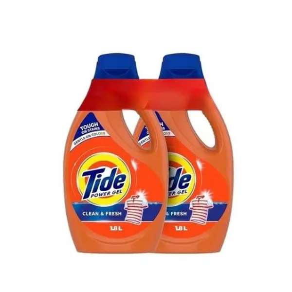 Tide Powder Gel Clean & Fresh 2X2X1.8 Ltr
