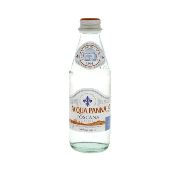 Acqua Panna Mineral Water Glass Bottles 4X6X250Ml