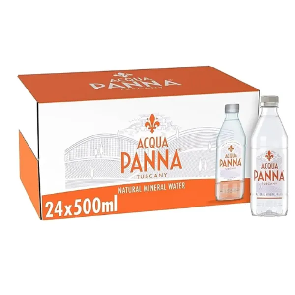 Acqua Panna Natural Mineral Water Pet Bottles 24X500Ml