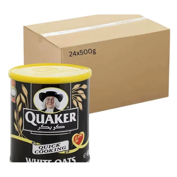 QUAKER OATS TIN 24X500GM