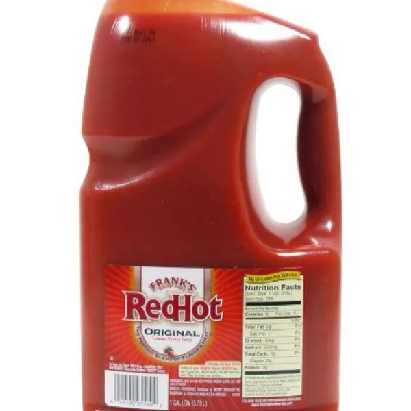 FRANK'S RED HOT SAUCE PET 4X1GAL