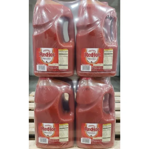 FRANK'S RED HOT SAUCE PET 4X1GAL