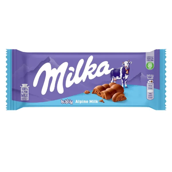 Milka Bubbly 4X16X90Gm