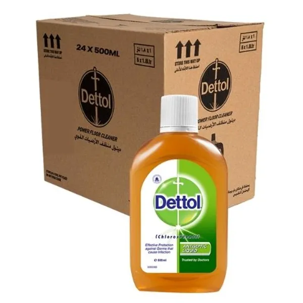 Dettol Antiseptic Disinfectant Arabic 24X500Ml