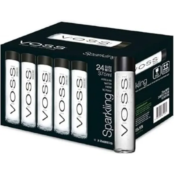 Voss Sparkling Water Glass 24X375Ml