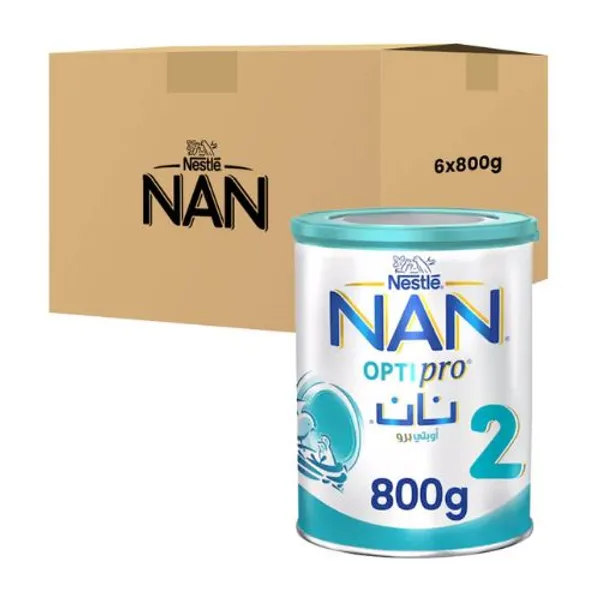 Nestle Nan Optipro Stage 2, 6X800Gm