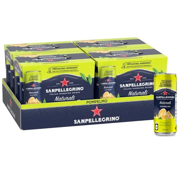 SAN PELLEGRINO POMPELMO CAN 24X330ML