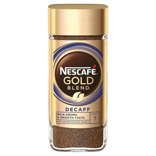 NESCAFE GOLD BLEND DECAF COFFEE 6X95GM