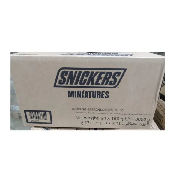 SNICKERS MINIATURES POUCH 24X150GM