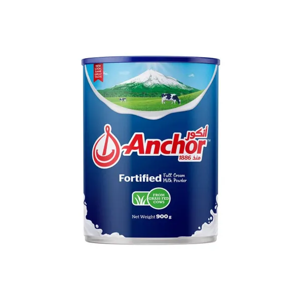 ANCHOR MILK POWDER TIN 12X900GM