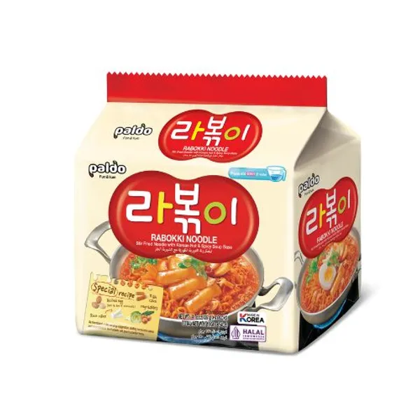 Paldo Rabokki Halal Noodles  4X4X135Gm