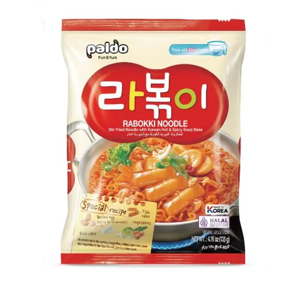 Paldo Rabokki Halal Noodles  4X4X135Gm