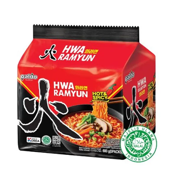 Paldo Hwa Ramyun Halal Noodles 4X5X120g
