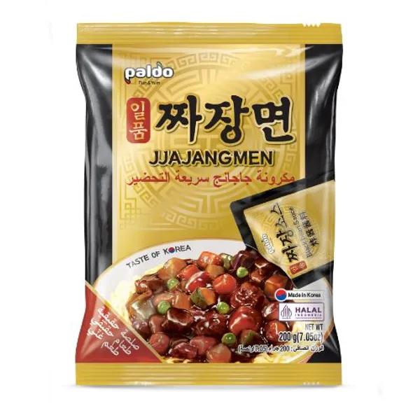 Paldo Jjajangmen Halal Noodles 4X4X200Gm