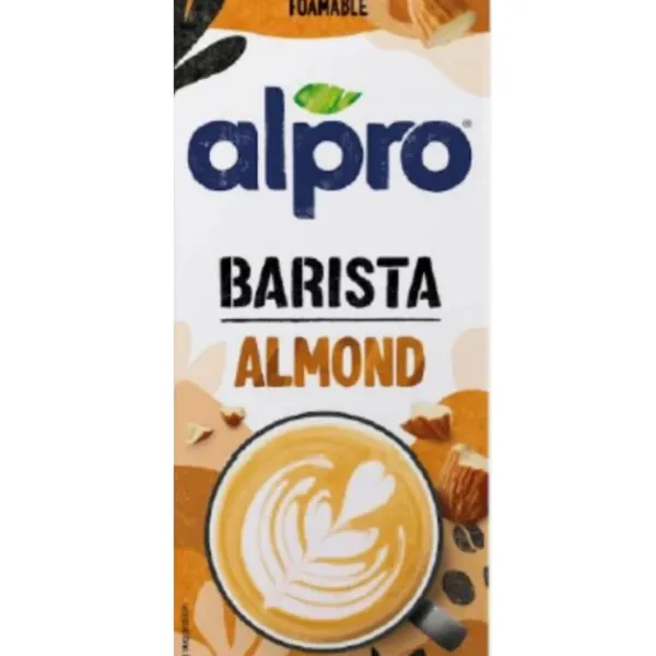 ALPRO ALMOND BARISTA MILK 8X1LTR