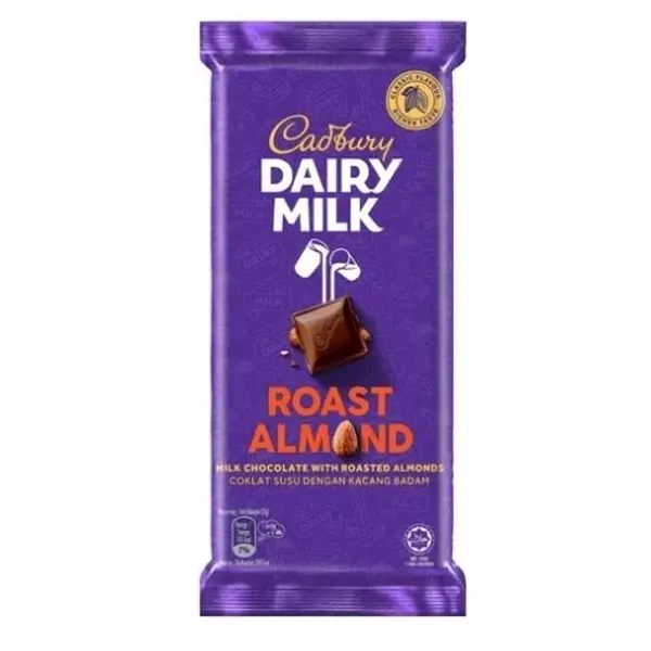 Cadbury Dairy Milk Roast Almond Chocolate 6x12x130 Gm