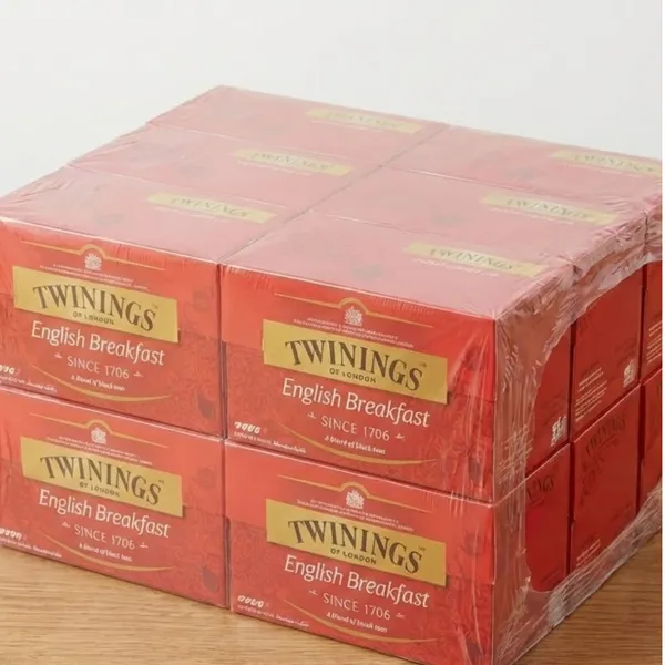 TWININGS BLACK E BREAKFAST TEA 12X25X2GM
