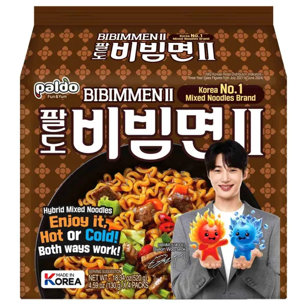 BIBIMMEN 2 NOODLES 4X4X130GM