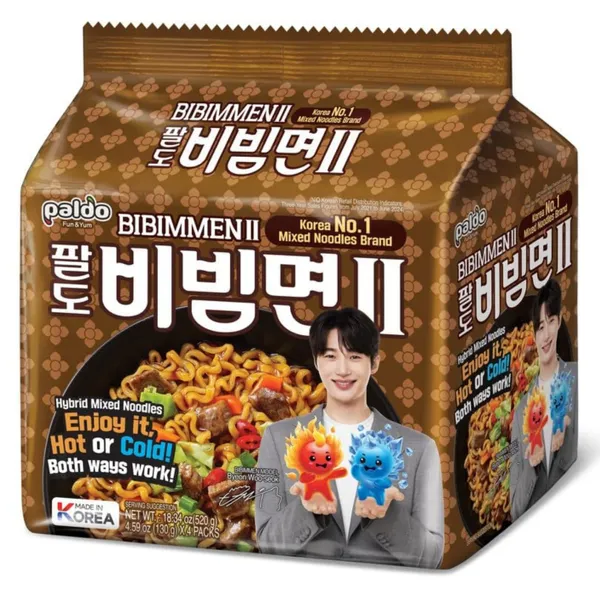 BIBIMMEN 2 NOODLES 4X4X130GM