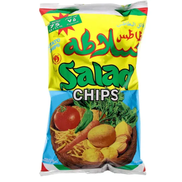 OMAN CHIPS SALAD 6X75GM