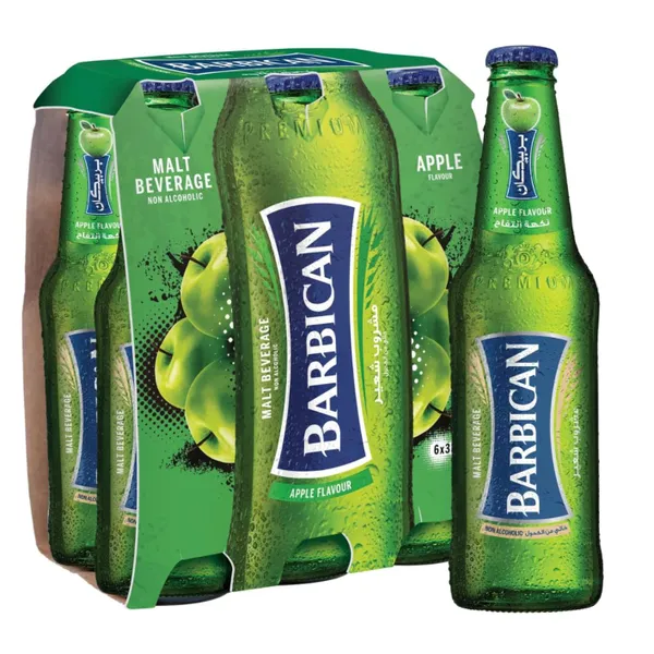 BARBICAN APPLE 4X6X325ML