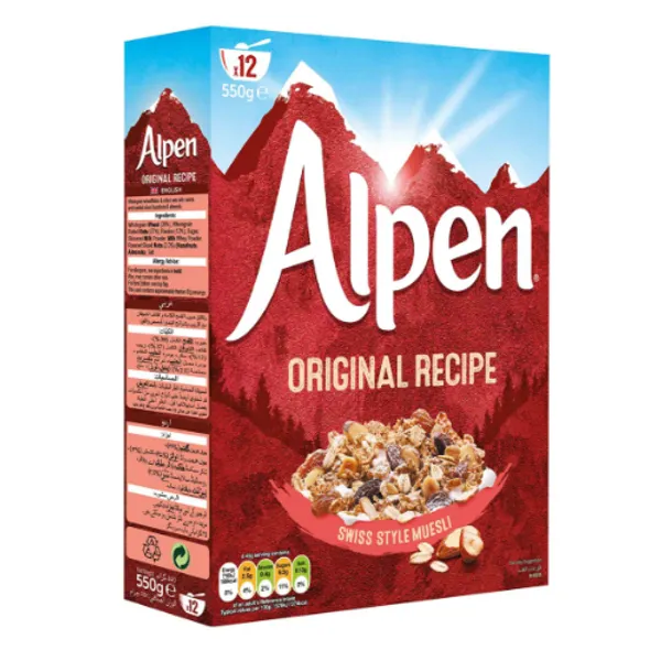 Alpen Original Muesli 10X550Gm