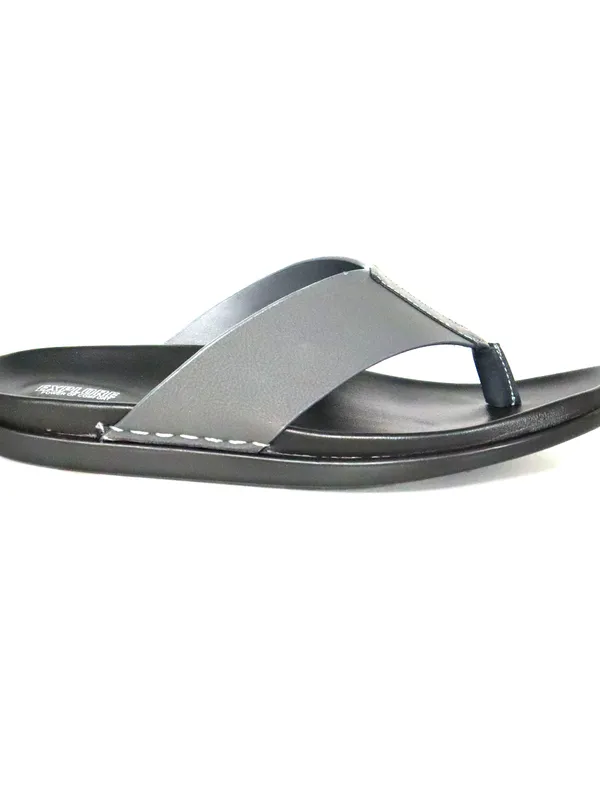 Explore Men Grey Slippers