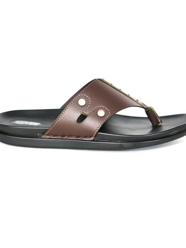 Explore Men Brown Slippers