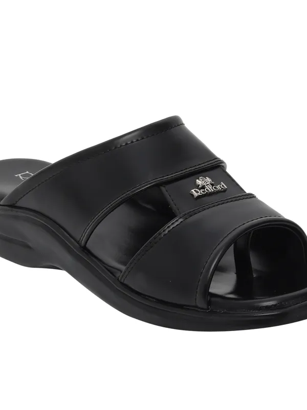 Redford Men Black Sandals