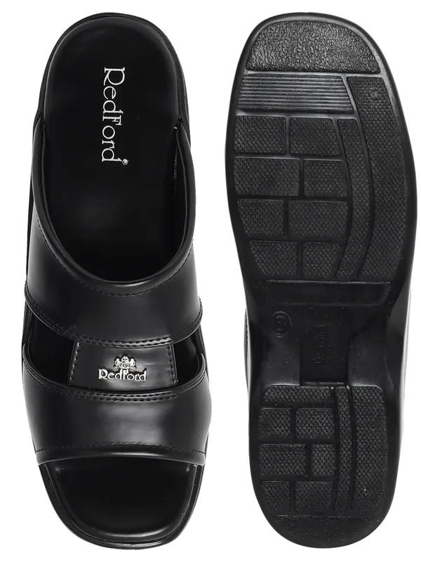 Redford Men Black Sandals