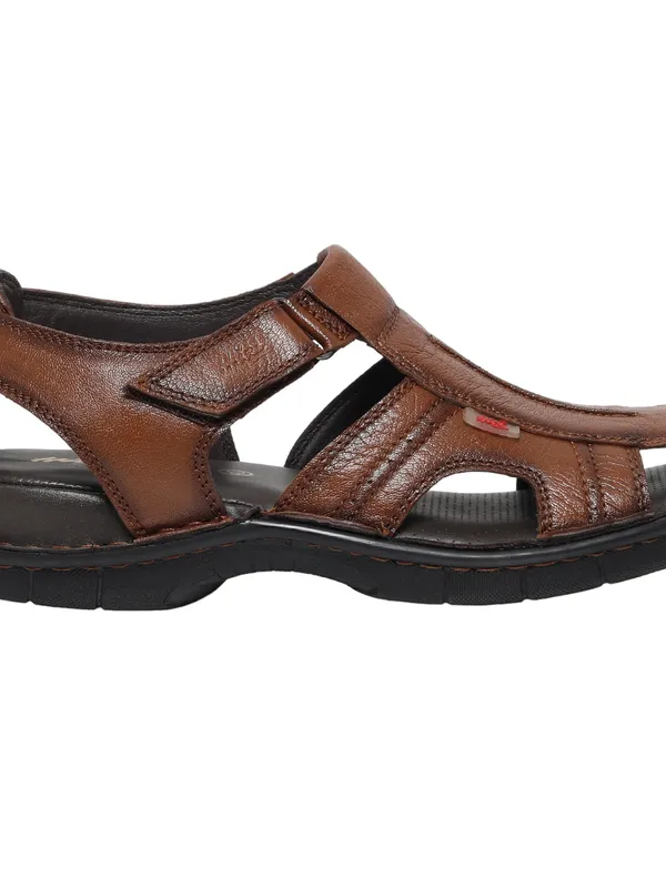 Hitz Men Slip-On Sandals with Velcro Fastening