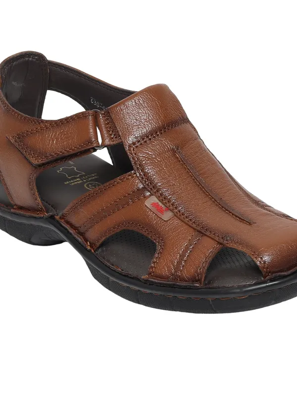 Hitz Men Slip-On Sandals with Velcro Fastening