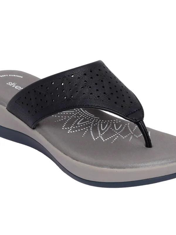 Slivertoes Women V-Strap Flats